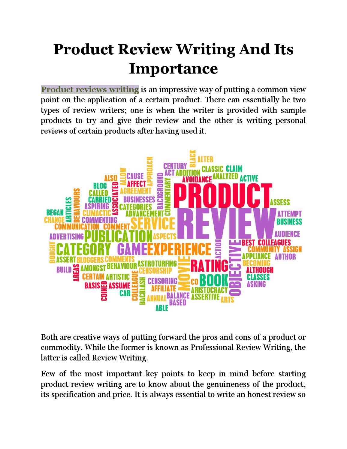 product reviews sites