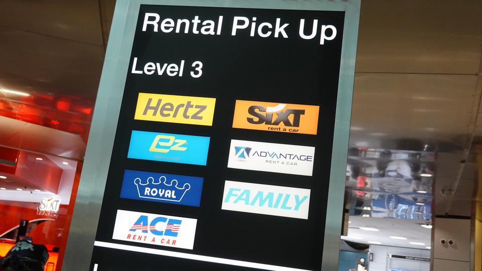 car rentals